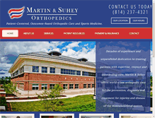 Tablet Screenshot of martinsuhey.com